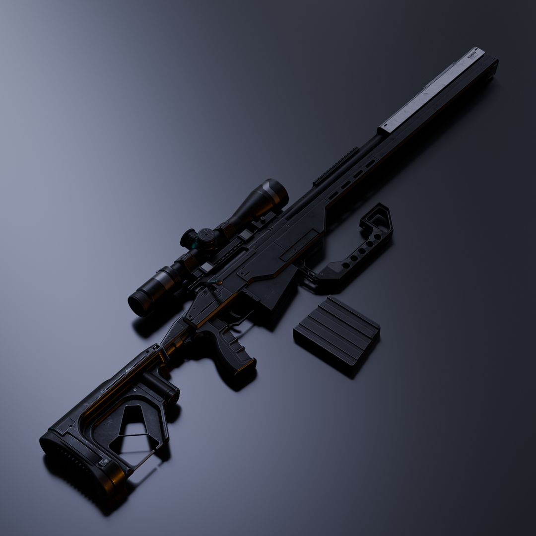 Game Ready Weapons and attachments