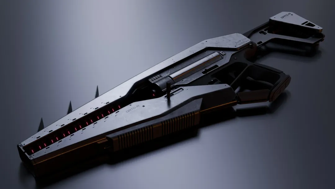 Laser Gun / Game-Ready (GATO-R)