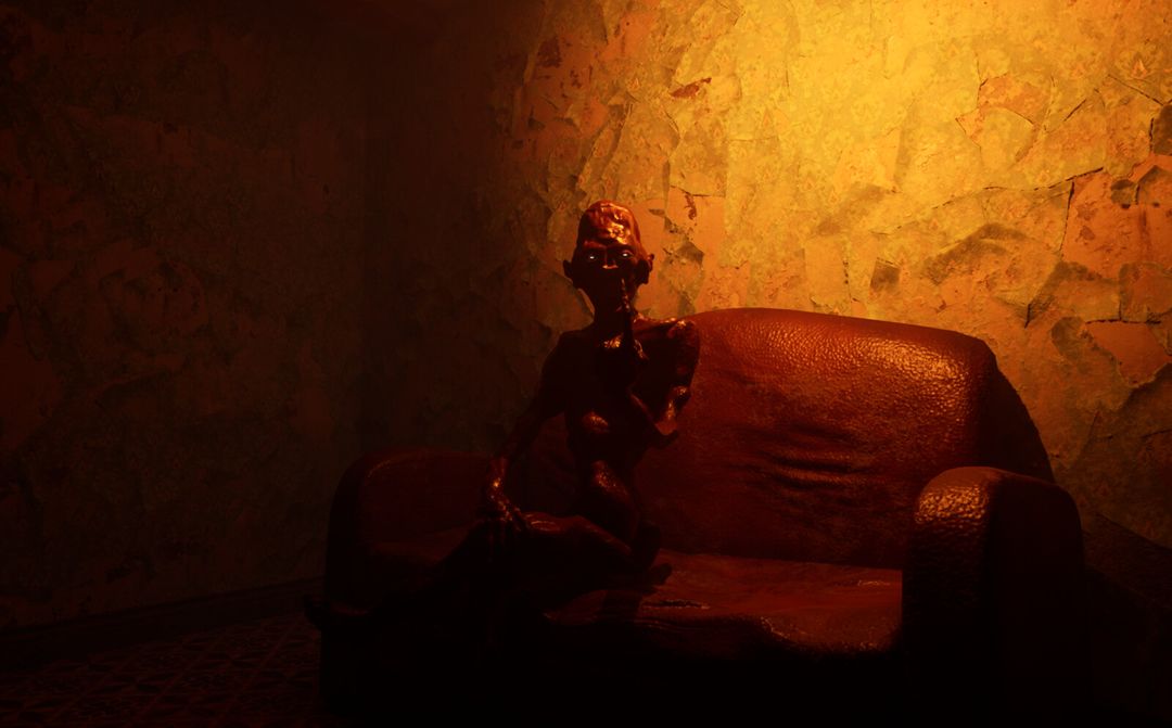 Psychological Horror Game Monster | Unreal Engine 5 Character Modeling & Sculpting