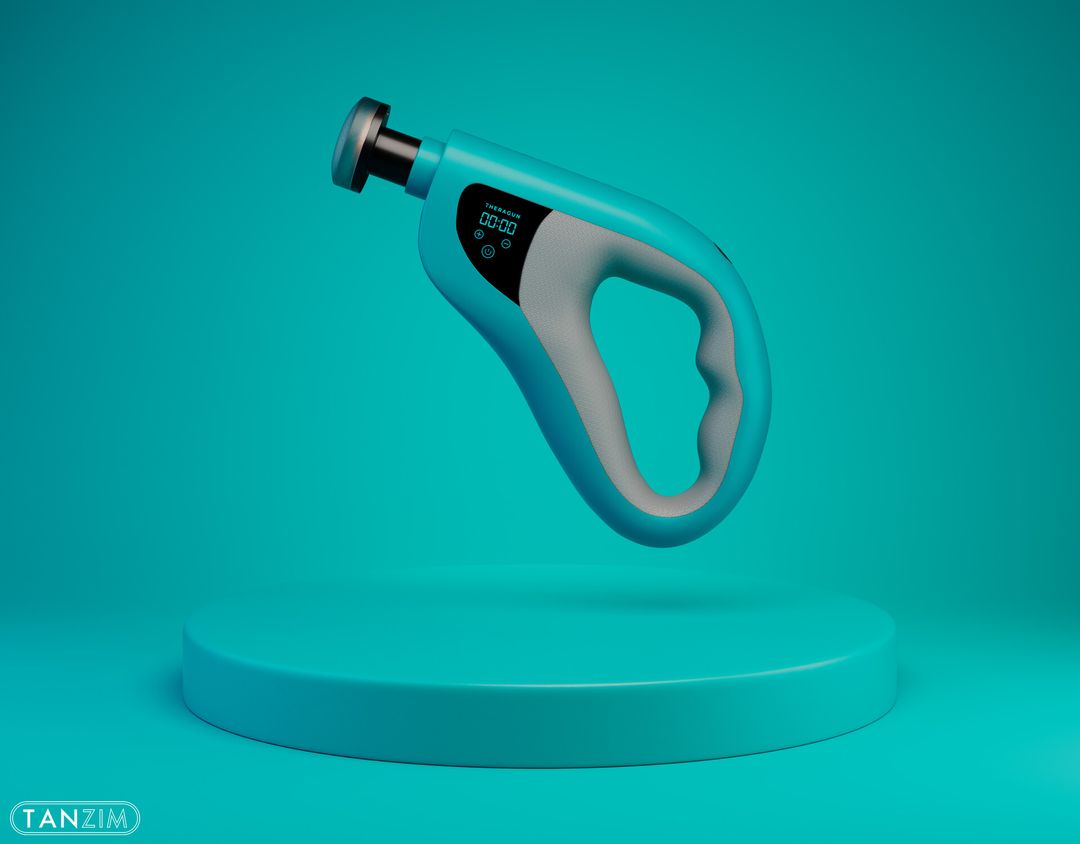 Mini Massager Gun Visualization