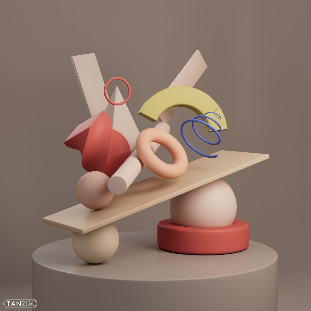 Abstract 3D Art