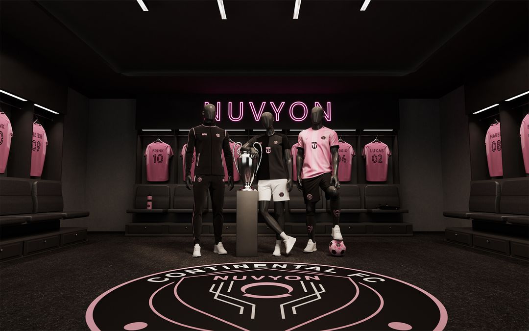 Football Club Teamwear CGI: Locker Room to Lineup