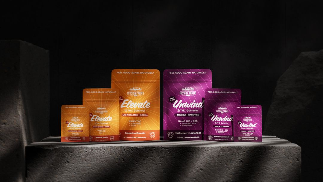 Mission Farms CBD Gummies: Packaging and Lifestyle CGI