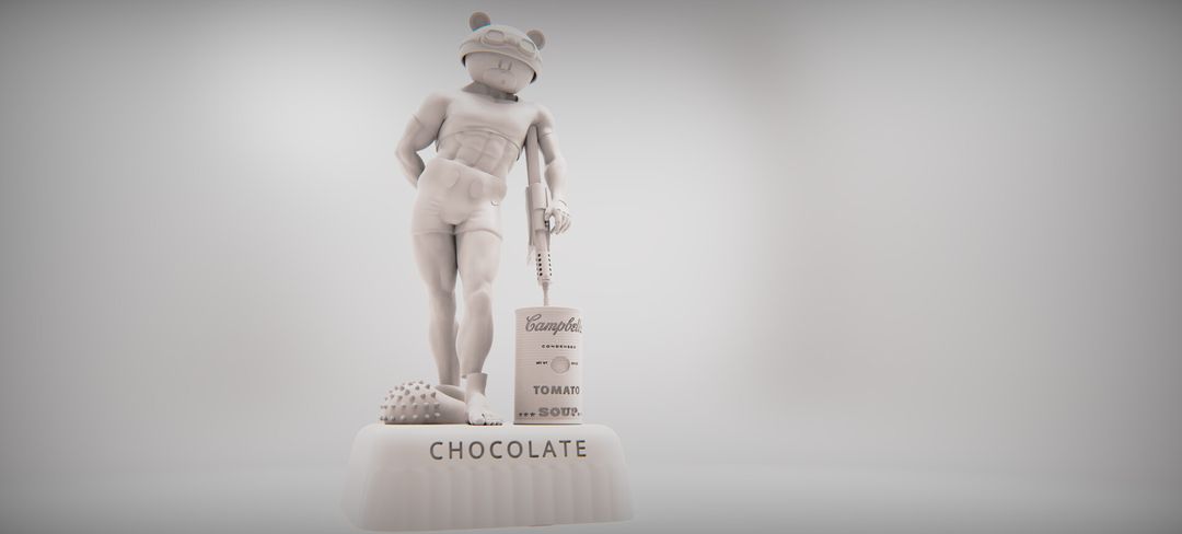 Sculpt - Pop Art - G.I Teddy