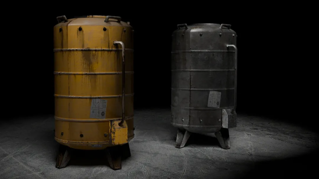 Industrial Tank Prop (2 Material Variations)