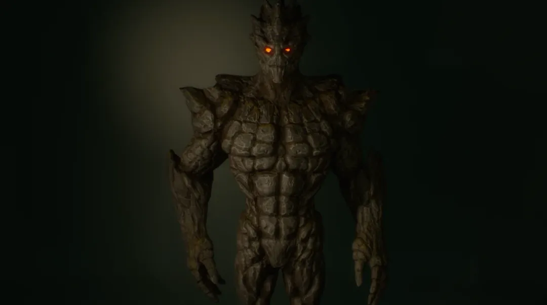 Stone Golem - Custom Realtime Metahuman
