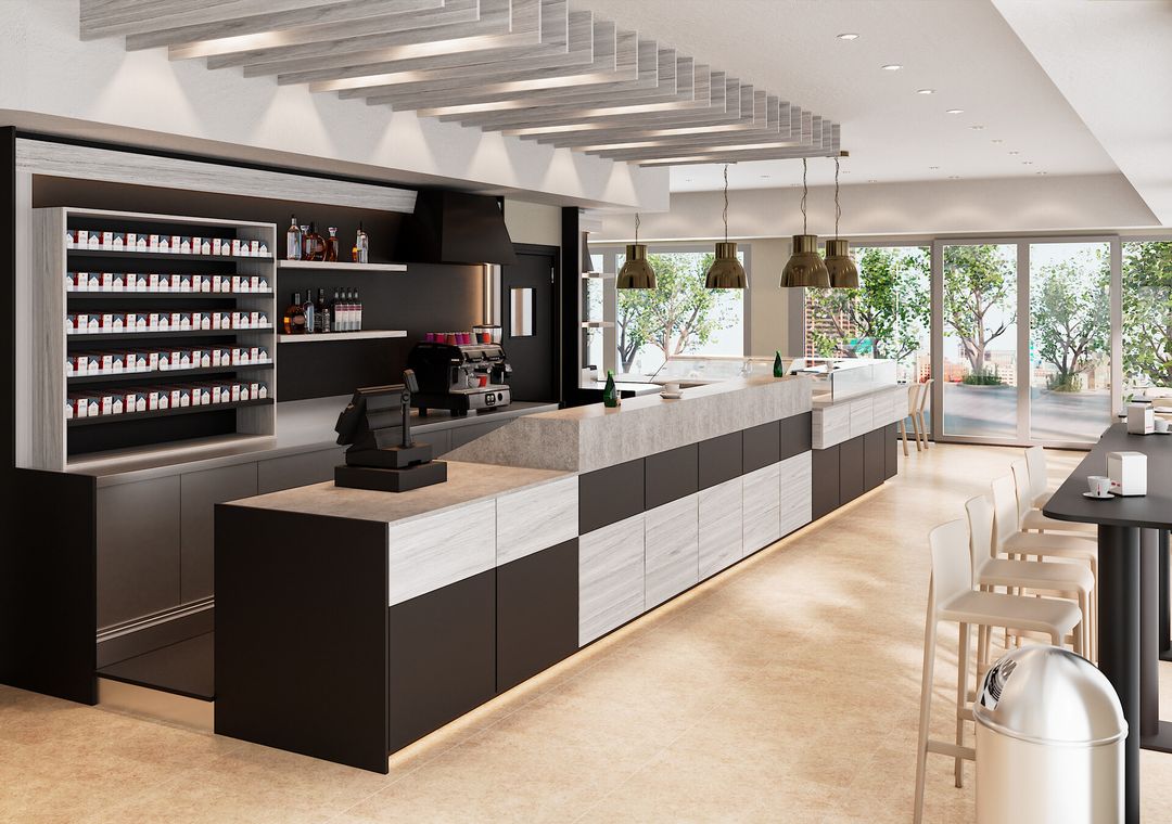 Gas Station Bar & Restaurant – Commercial CGI for Frigomeccanica | Blender & Octane Render