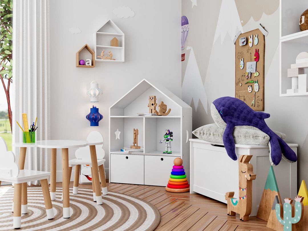 Children's Room CGI – Real-Time Visualization | Blender & Unreal Engine 5 Lumen