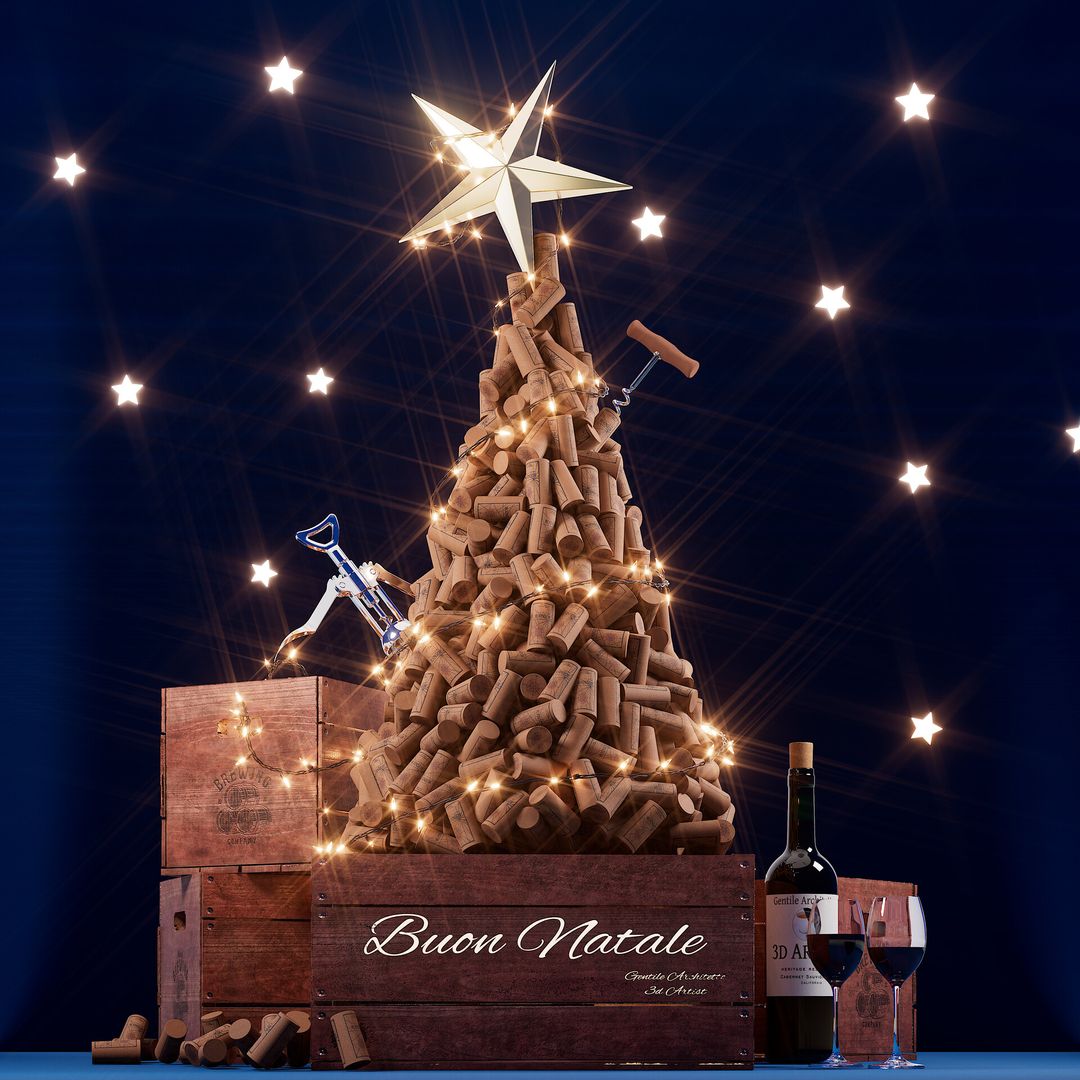 A 3D CGI Christmas work