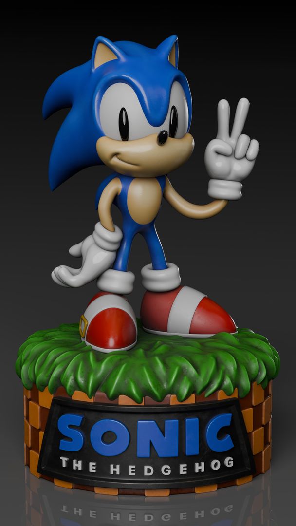 Sonic The Hedgehog - Fan Art