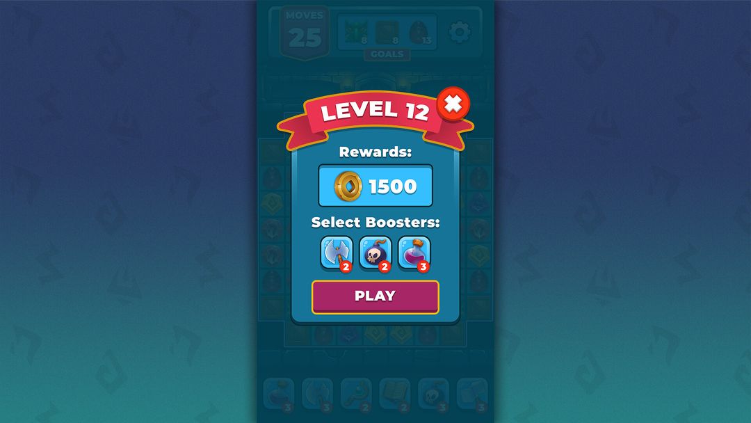 Fantasy Dungeon Match 3 | Mobile Game Concept