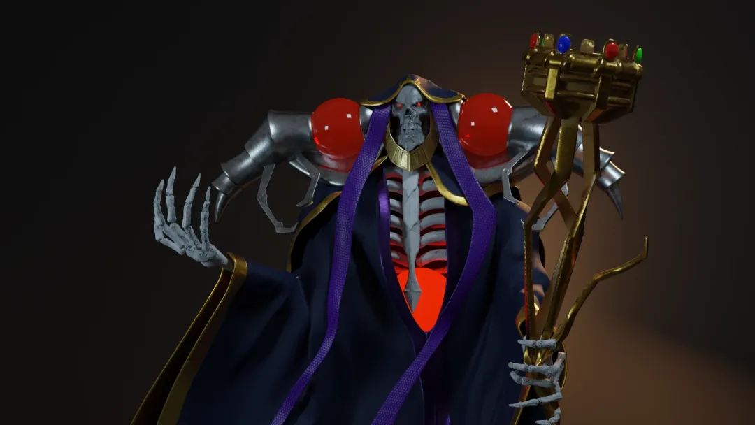 Sculpting Project-Ainz Ooal Gown (Momonga)