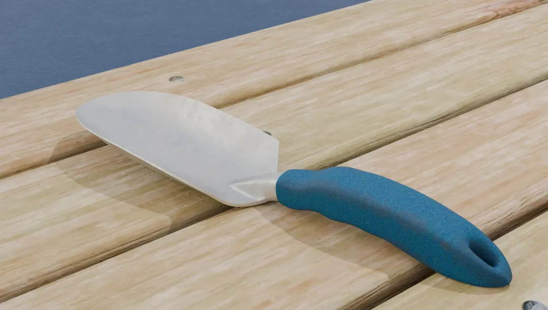 3D Garden Hand Shovel Prop