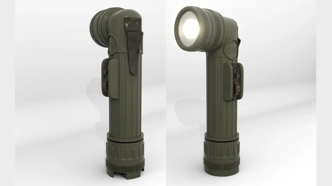 MX-991/U Military Right-Angle Flashlight