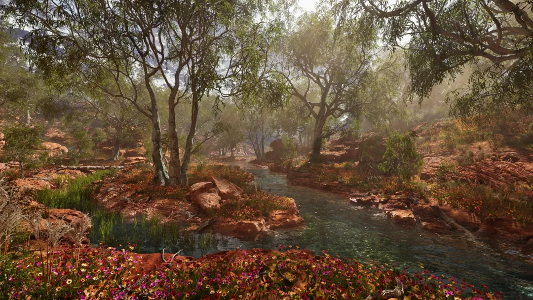 Sandstone River (Full Nanite)