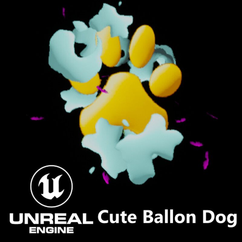 Cute Dog Baloon