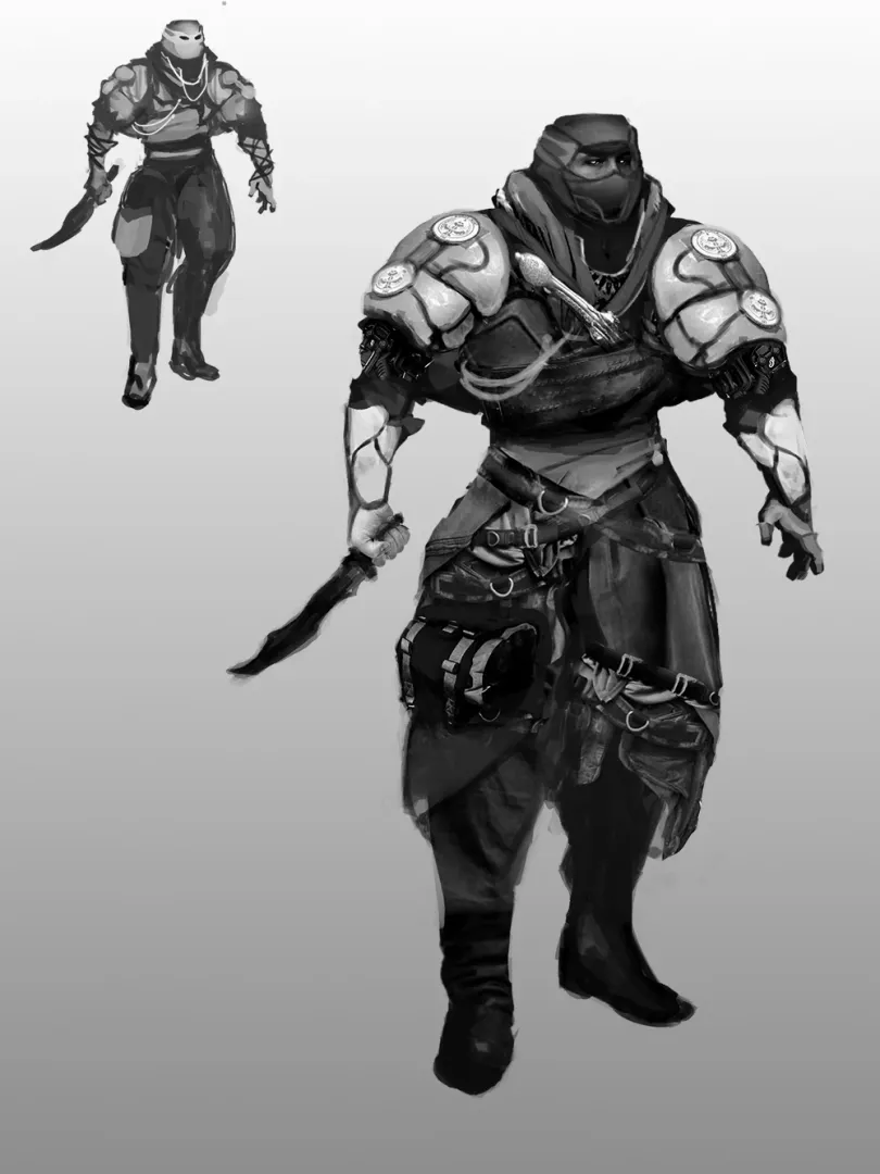 Si-Fi Desert Warrior