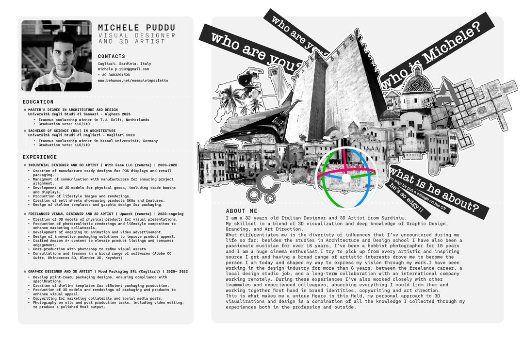 Visual Design and 3D Portfolio Selection