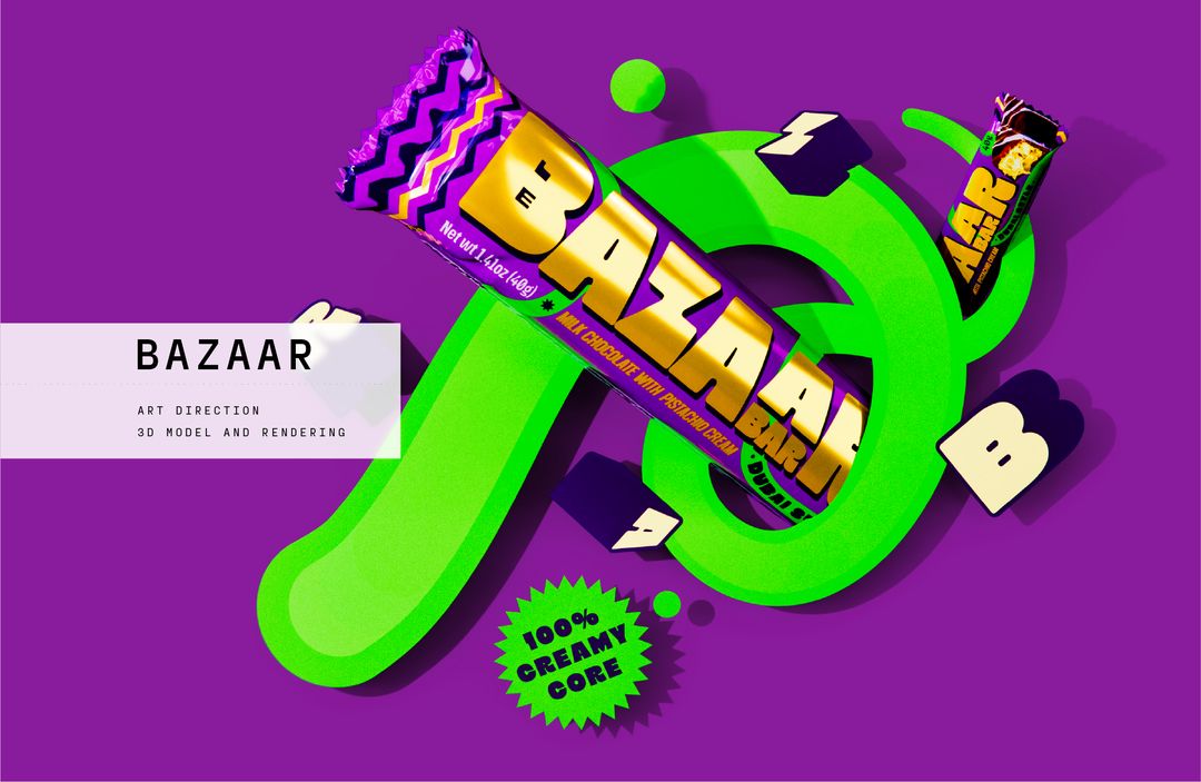 Bazaar - 3D Model, Rendering, Art Direction.