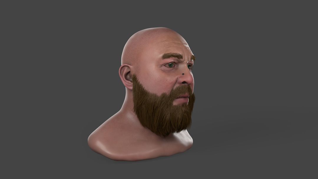 Fat Man Bust