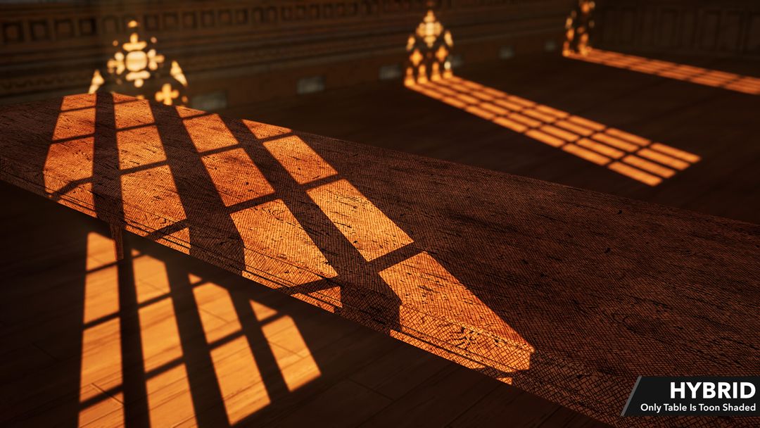 UE5 Hybrid Toon Shader