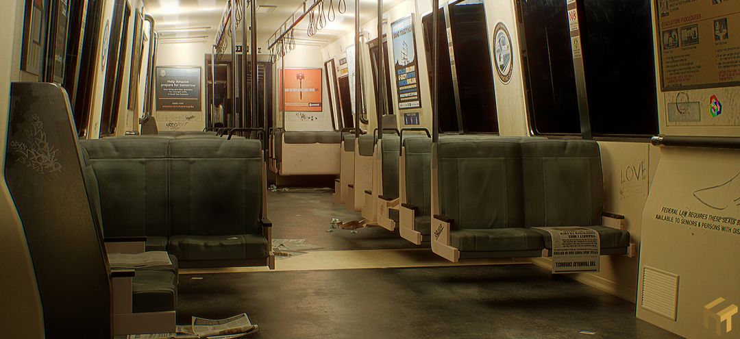 [UE5] BART Train Car