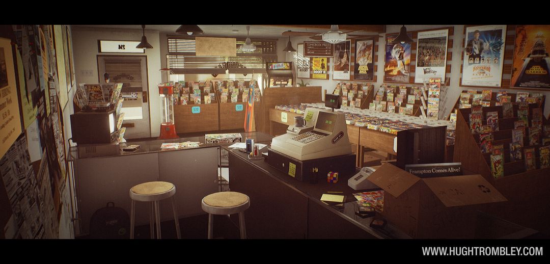 Comicbook Shop [UE4]