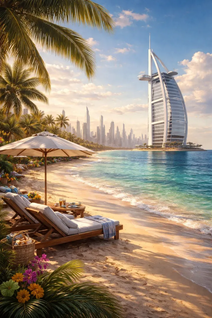 Luxury Beach Escape with Burj Al Arab