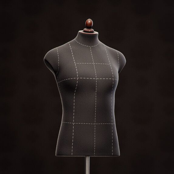 Mannequin Male/Female 3d model for clothes presentation
