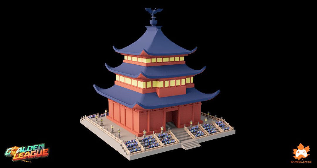 Temple Arena early blocking.