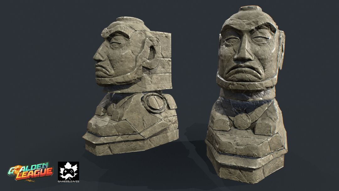 Jungle Arena assets and stage blocking.