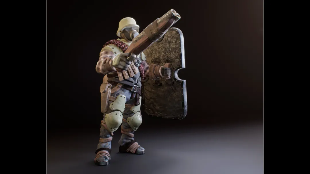 Soldier Texturing Project