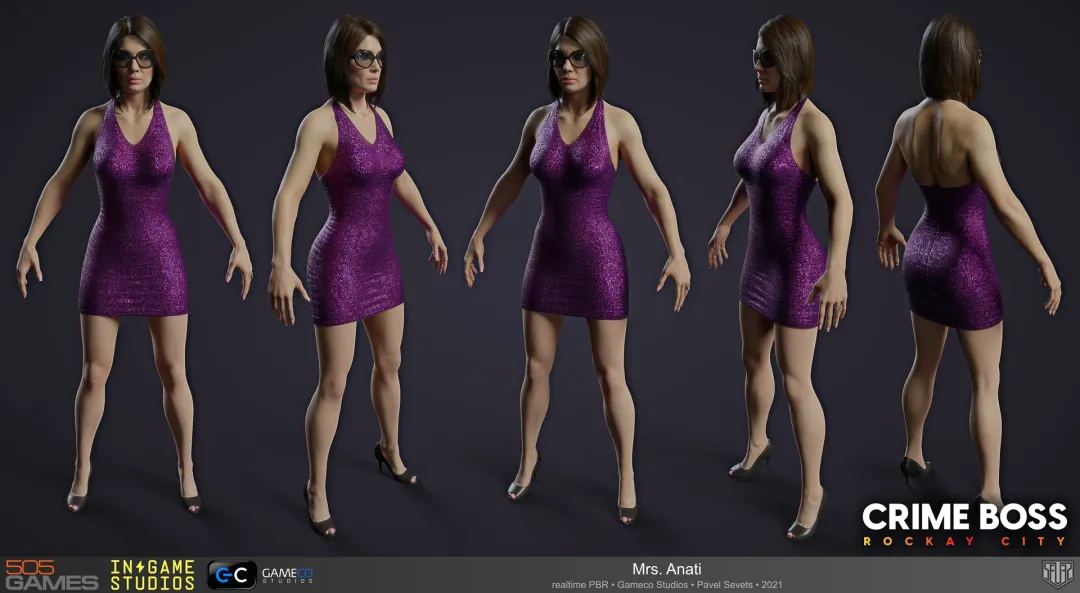 Mrs. Anati's outfits
