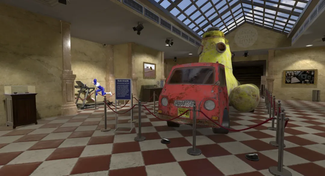 The Hall of Josh: A VR Museum portfolio of my work