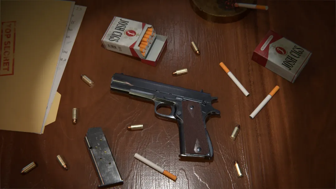 M1911 Still Life Render
