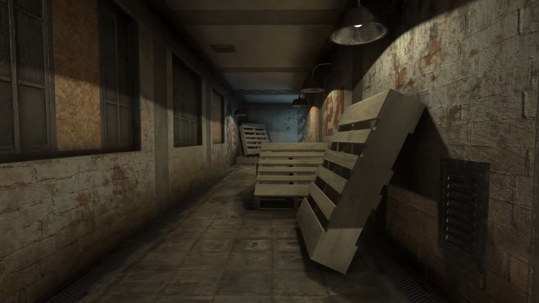 Factory Hallway