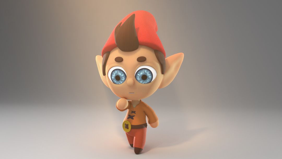 Shading practice - Little gnome