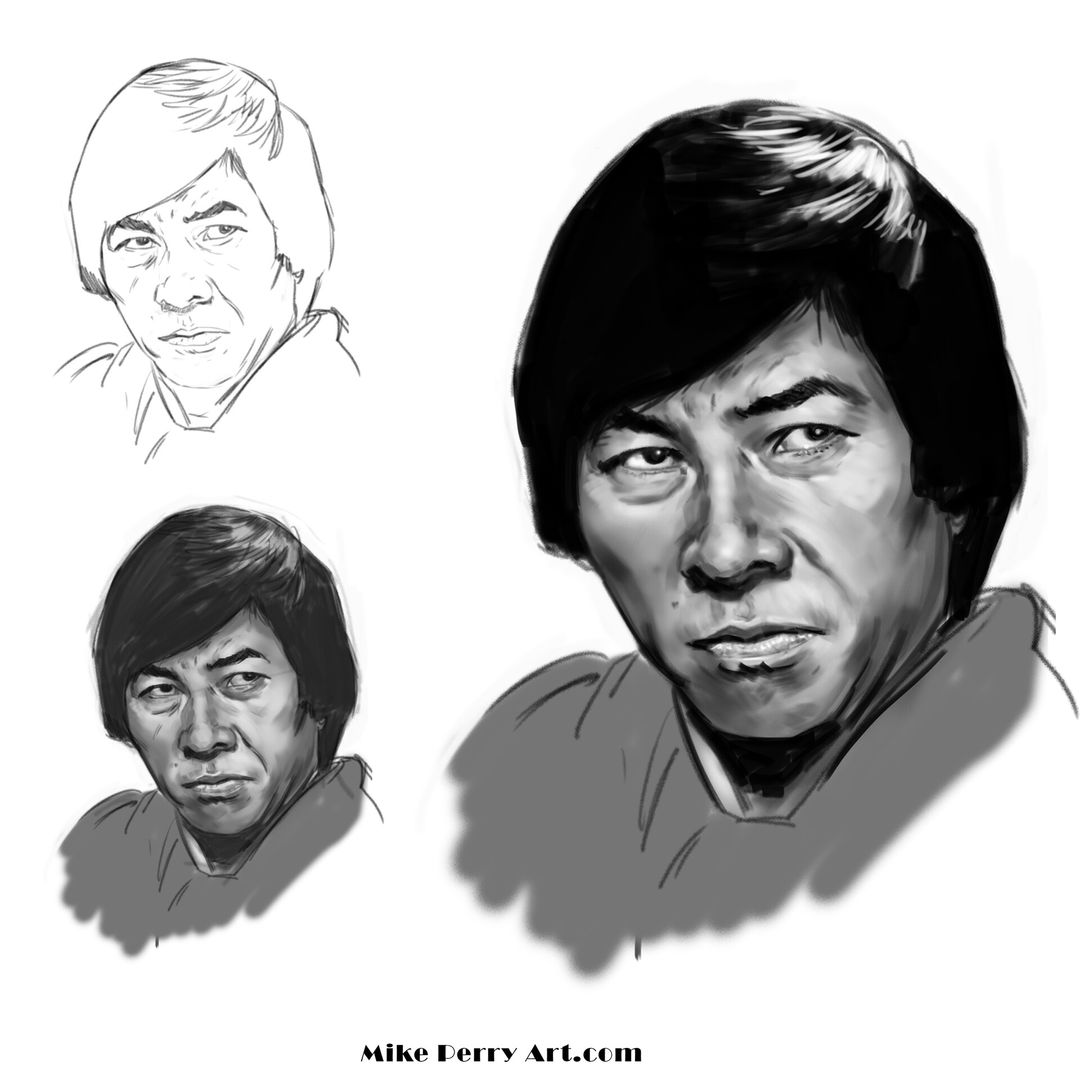 Sketchbook Studies of Sho Kusugi