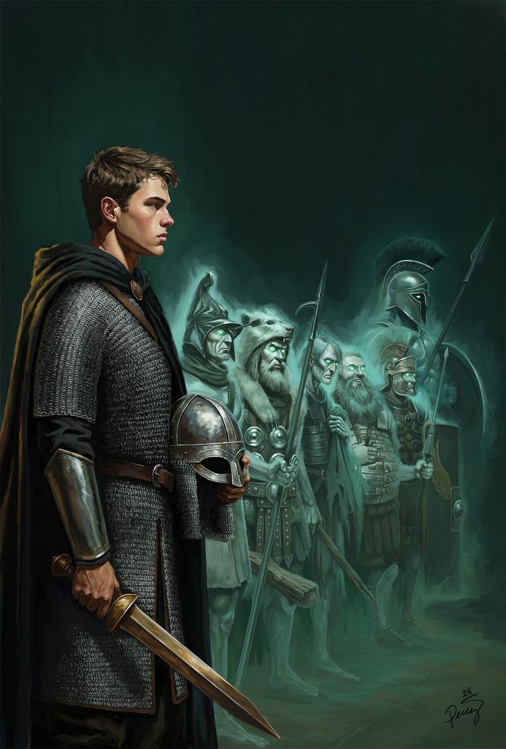Cover illustration for Annals of the Auran Empire