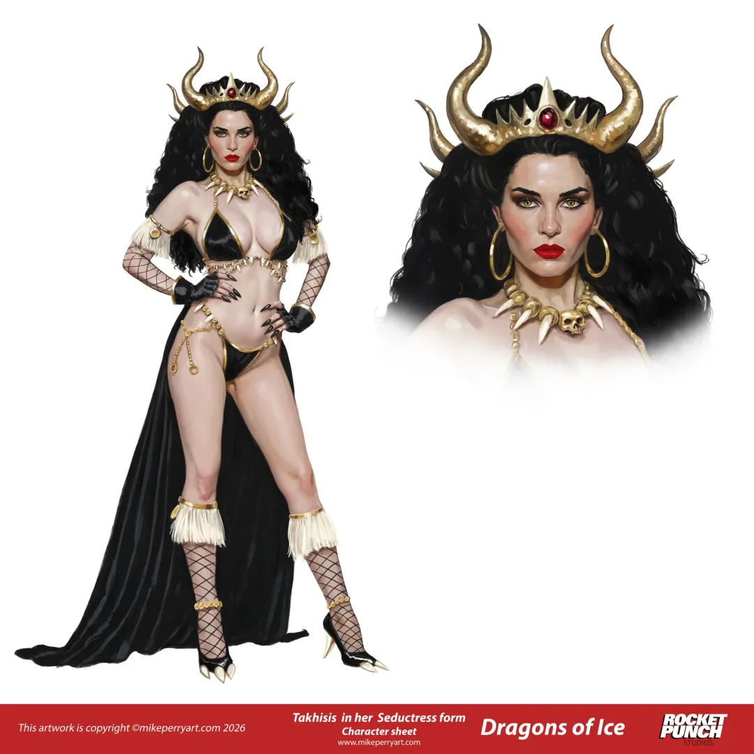 Takhisis the Queen of Darkness.