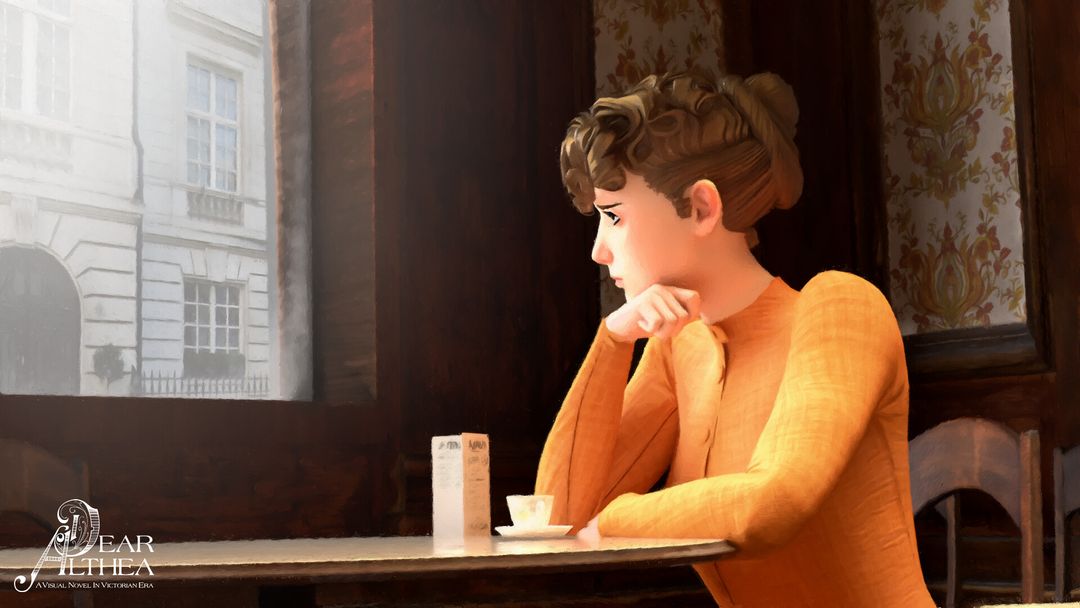 Official artwork of Dear Althea videogame (part 1)