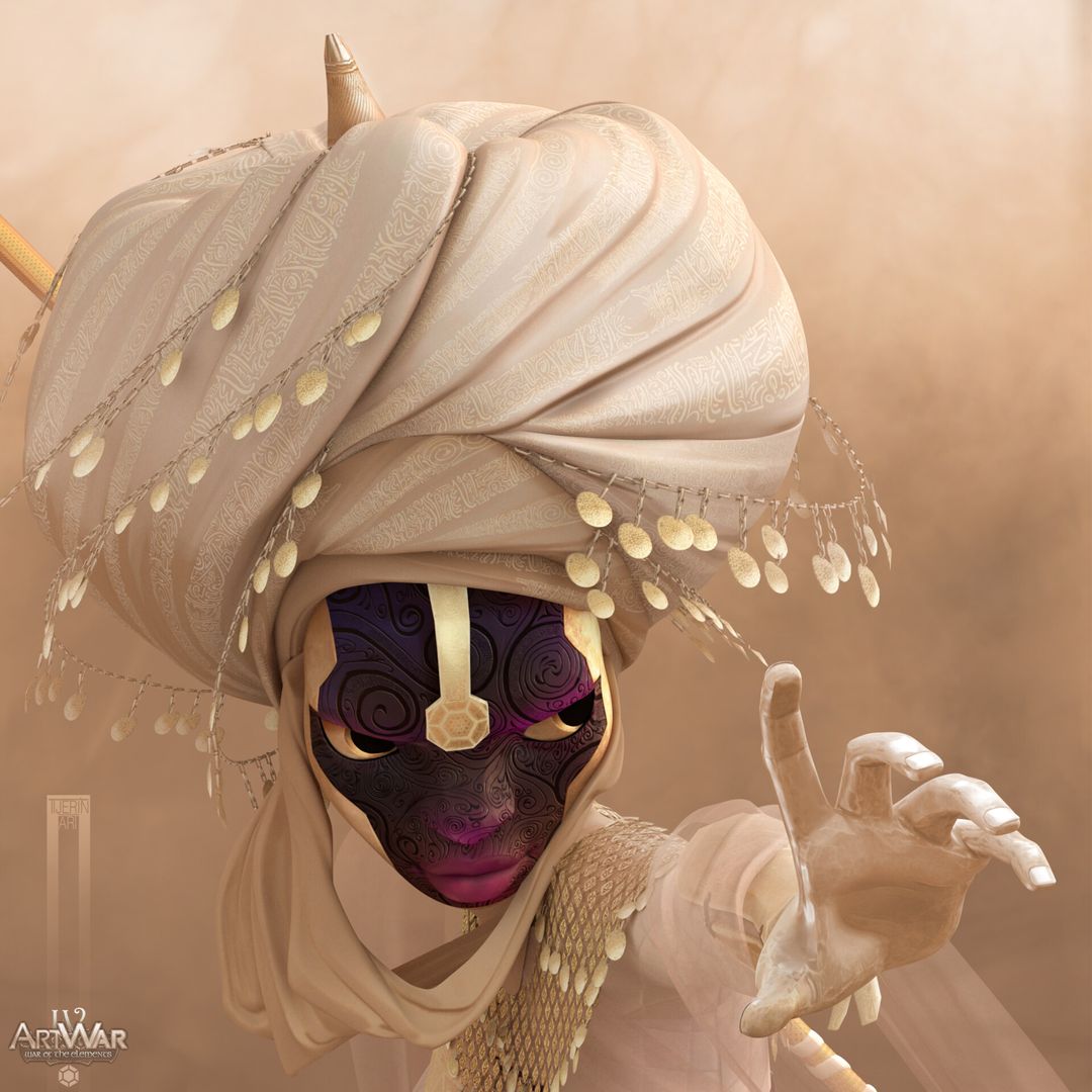 Art War 4 - Warrior of the desert sands