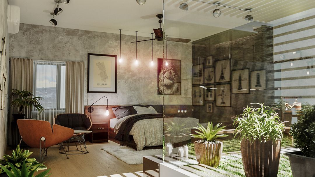 BEDROOM (semi rustic)