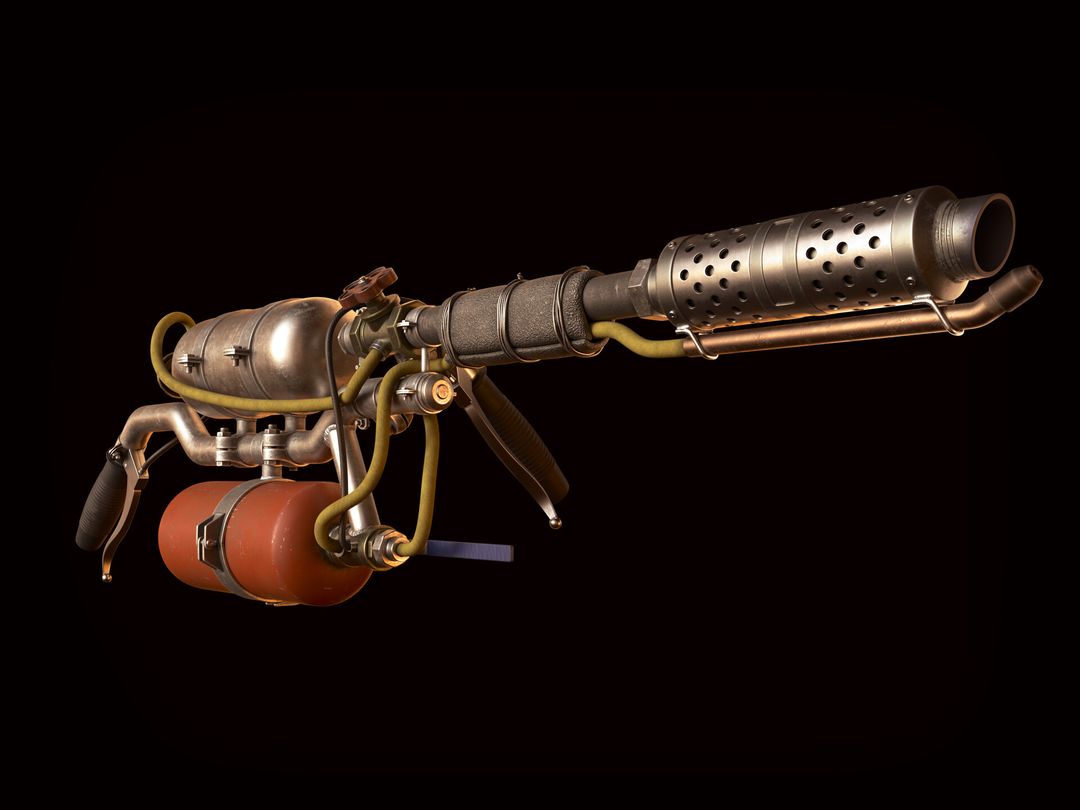 Flamethrower Post Apocalyptic