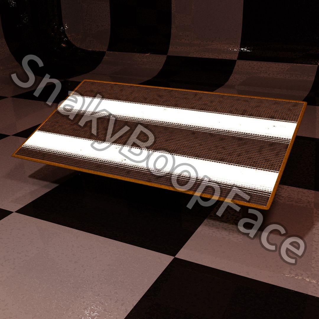 Fluorescent ceiling light