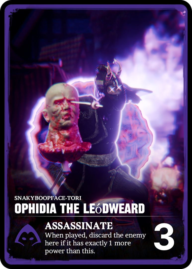 Ophidia The Leódweard (Gauntlet of Gods submission)