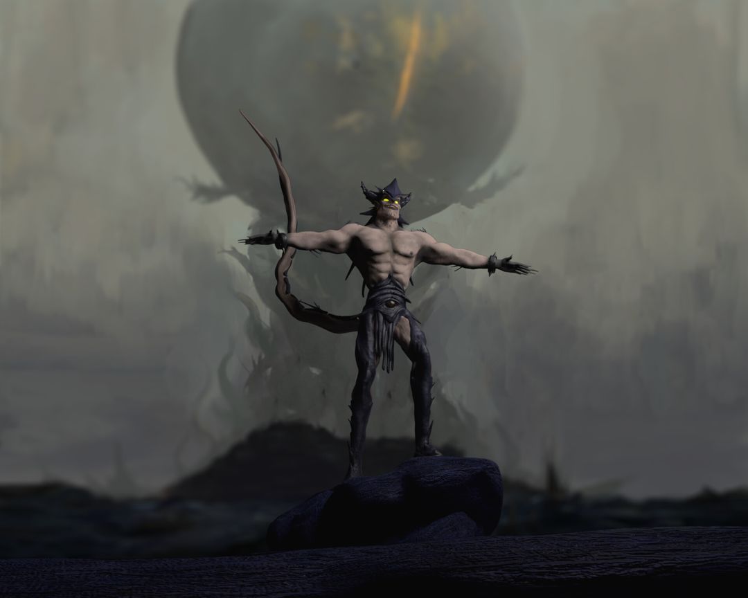 Menace-3D Model