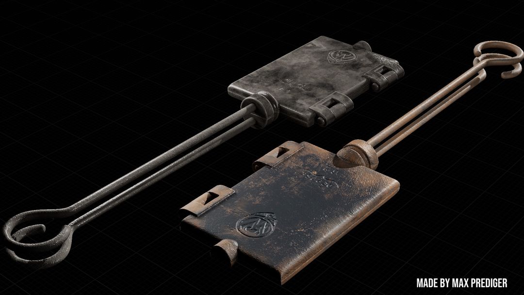 Antique Belgian Waffle Iron