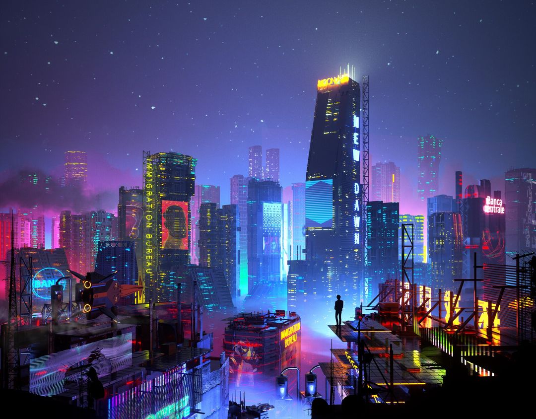 Scifi city