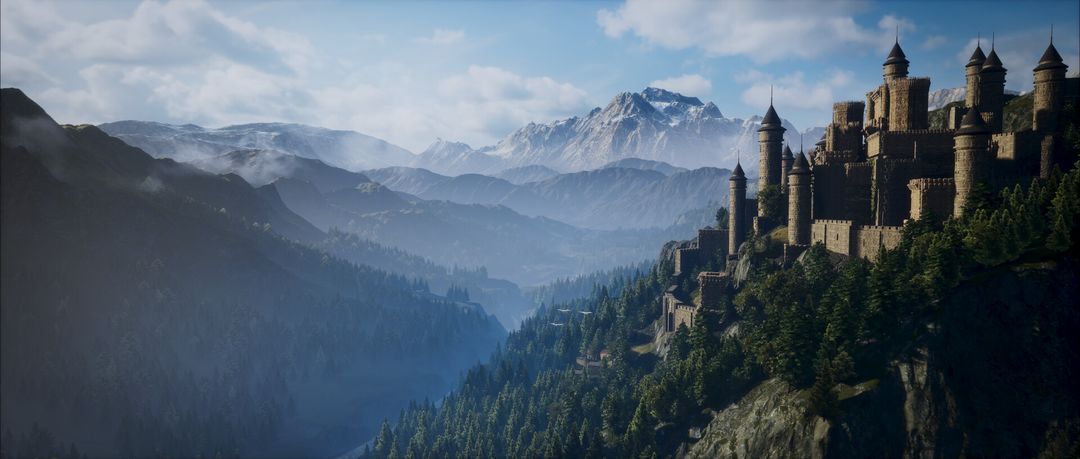 An Unreal Engine Environment Artwork